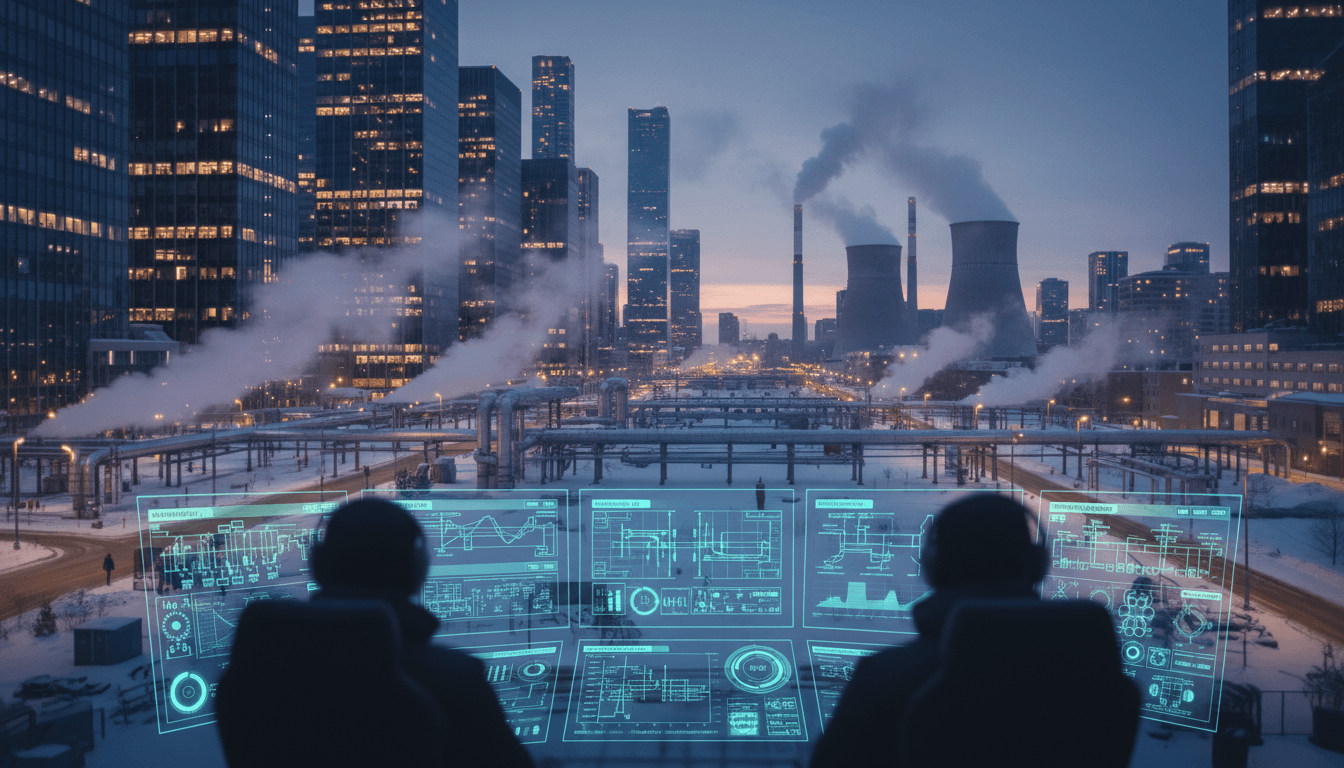 Featured image for Суықта жарық өшпесін: газды қуатты AI басқарады