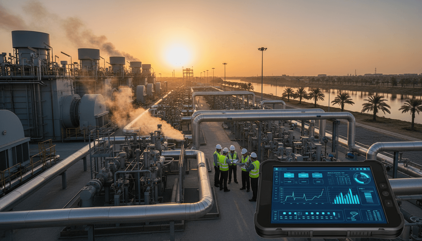 Featured image for الذكاء الاصطناعي ومحطات الفرات: كهرباء أكثر ووقود أقل