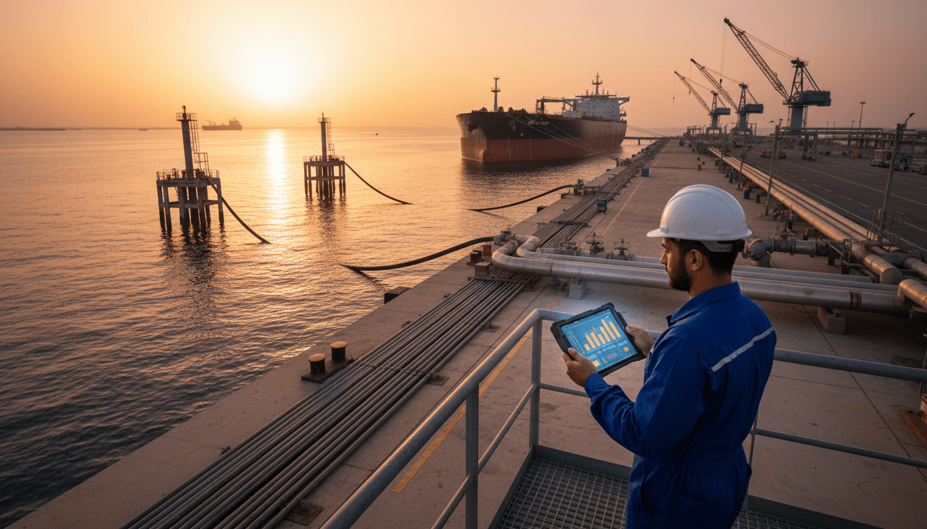 Featured image for ذكاء اصطناعي يخفّف اختناقات تصدير نفط العراق جنوباً