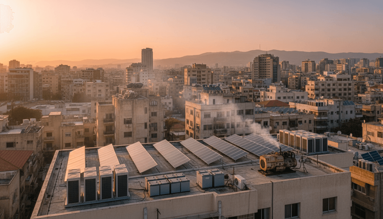 Featured image for الذكاء الاصطناعي يمول شمس لبنان ويقلّل فاتورة الديزل