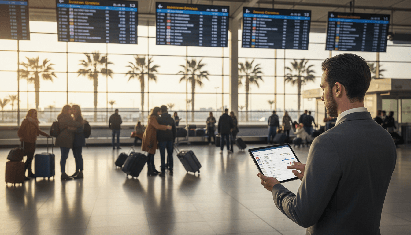 Featured image for Κίνηση στα αεροδρόμια Κύπρου: πώς βοηθά η ΤΝ