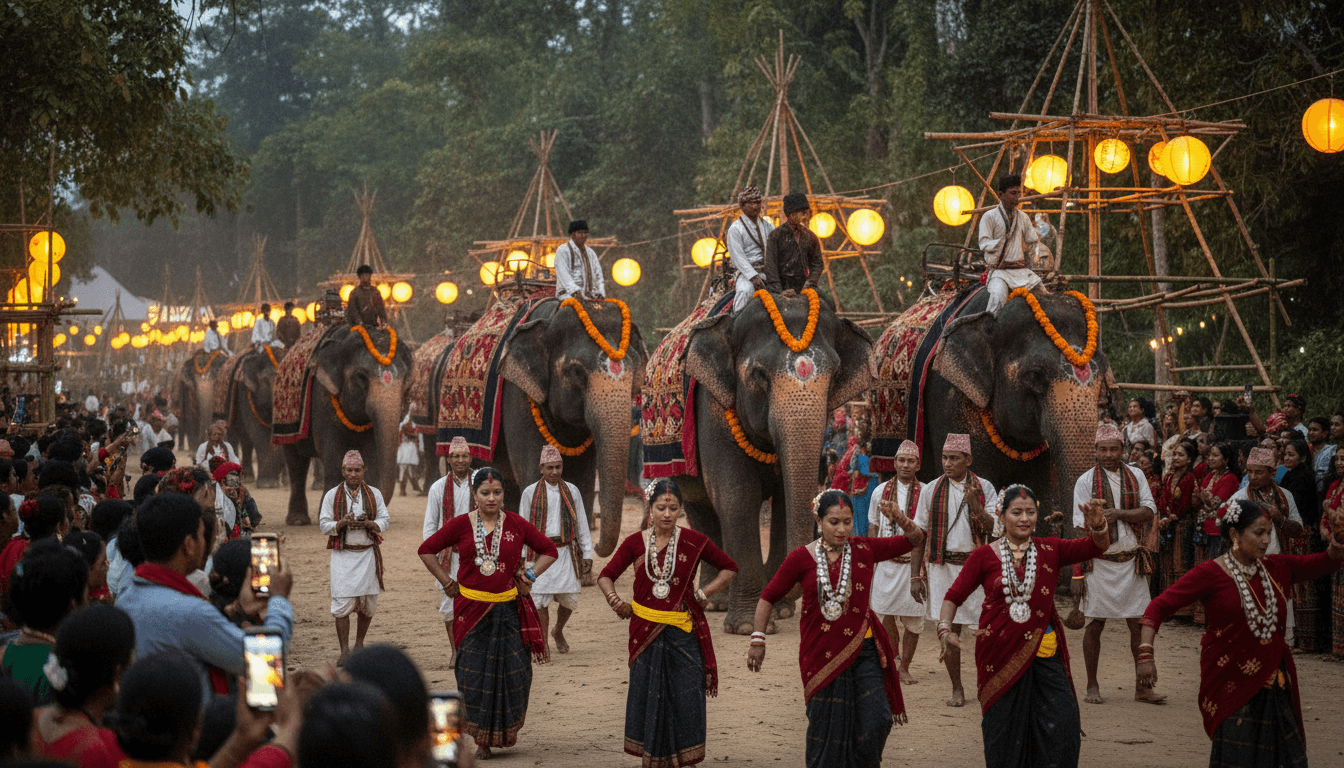 Featured image for Sauraha Elephant Festival: AI-Powered Tourism Growth