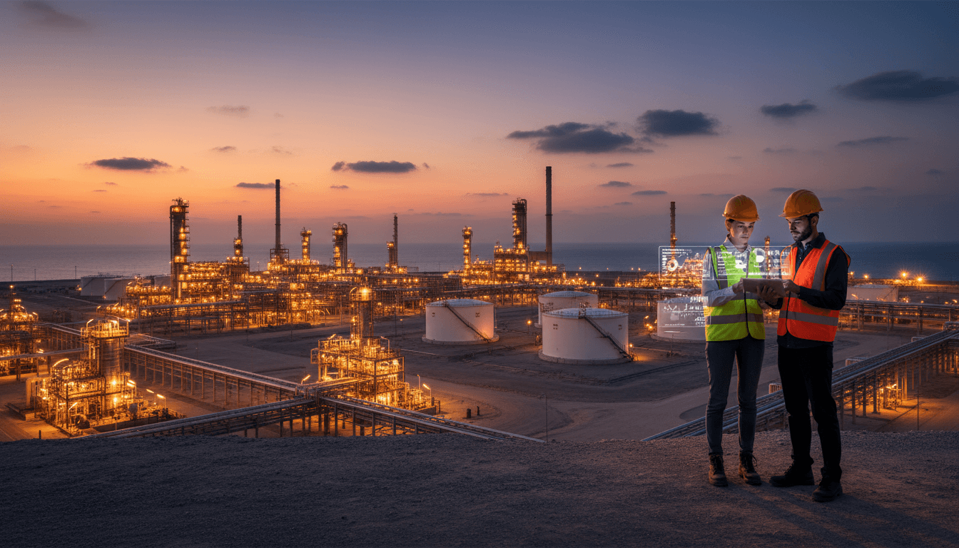 Featured image for ذكاء اصطناعي لكويت 2026: إدارة فائض النفط والغاز بذكاء