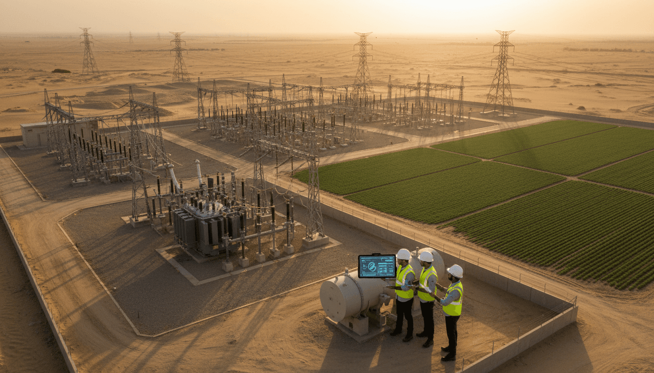 Featured image for الذكاء الاصطناعي وشبكات الكهرباء: درس من مصر للكويت