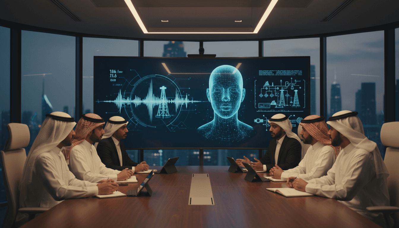 Featured image for صوت مُعاد بالذكاء الاصطناعي: دروس لقطاع الطاقة السعودي