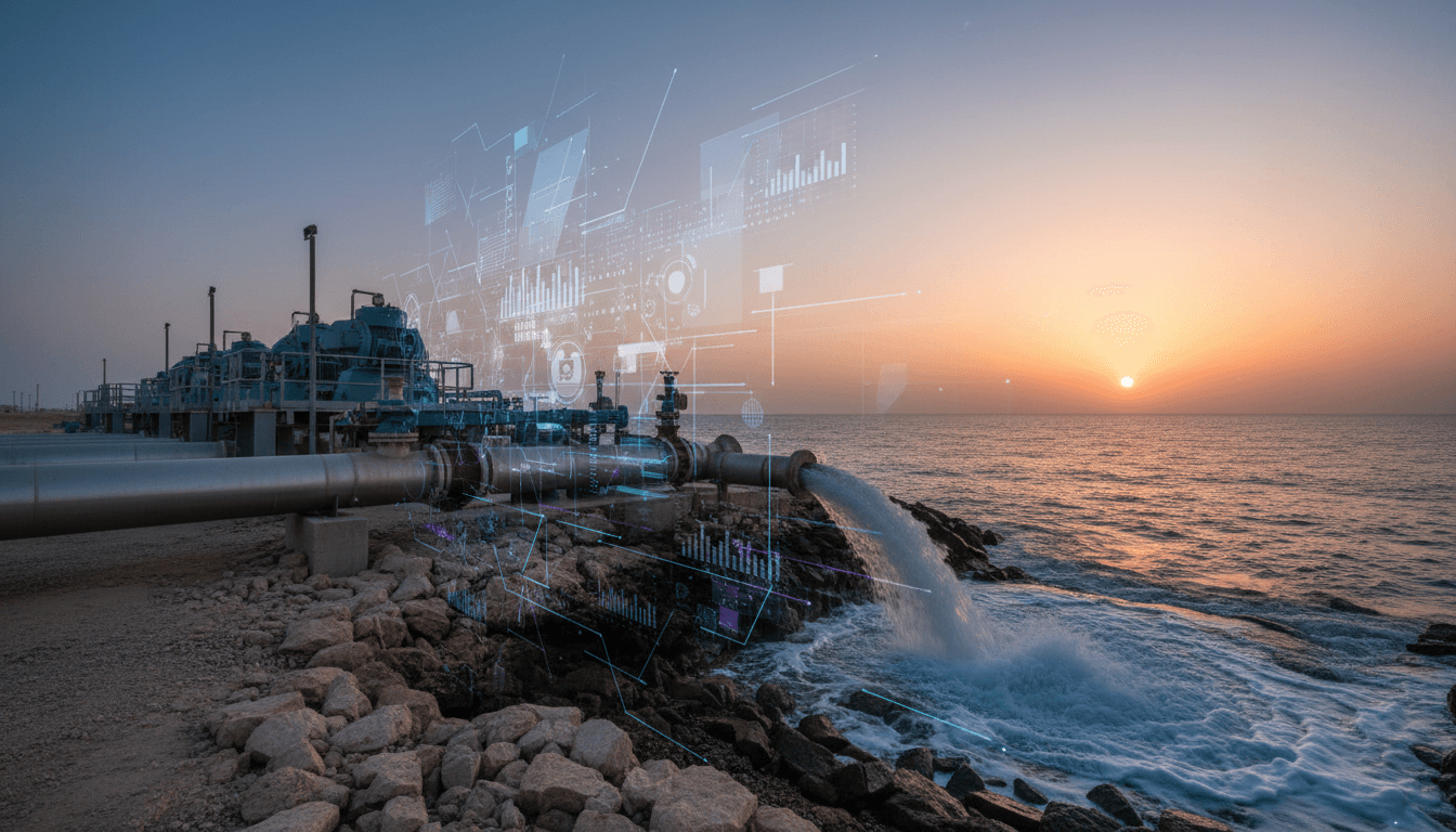 Featured image for الذكاء الاصطناعي وتحويل التحلية إلى إزالة كربون في السعودية