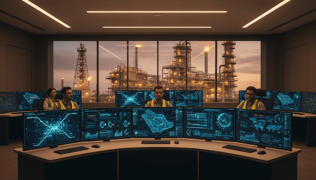 Featured image for الذكاء الاصطناعي يحمي ويُحسّن طاقة السعودية عمليًا