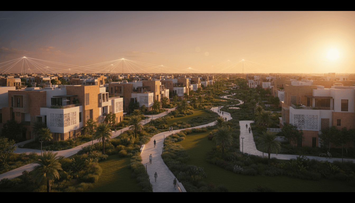 Featured image for الذكاء الاصطناعي وتطوير مجتمعات الرياض: من السكن للطاقة