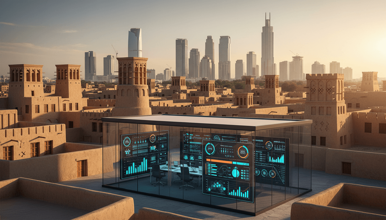 Featured image for كيف يسرّع الذكاء الاصطناعي استدامة الطاقة في مشاريع السعودية