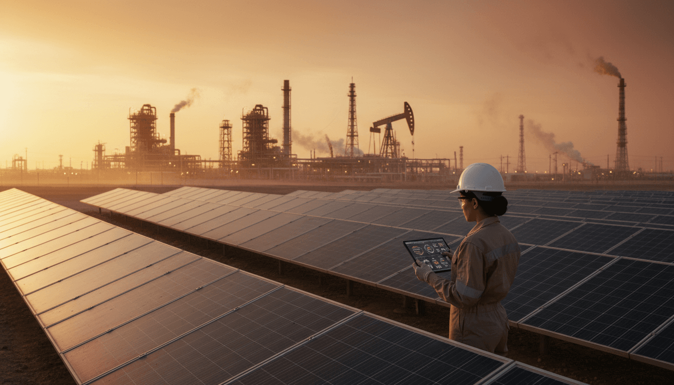 Featured image for الذكاء الاصطناعي يسرّع الاستدامة في الطاقة بالسعودية