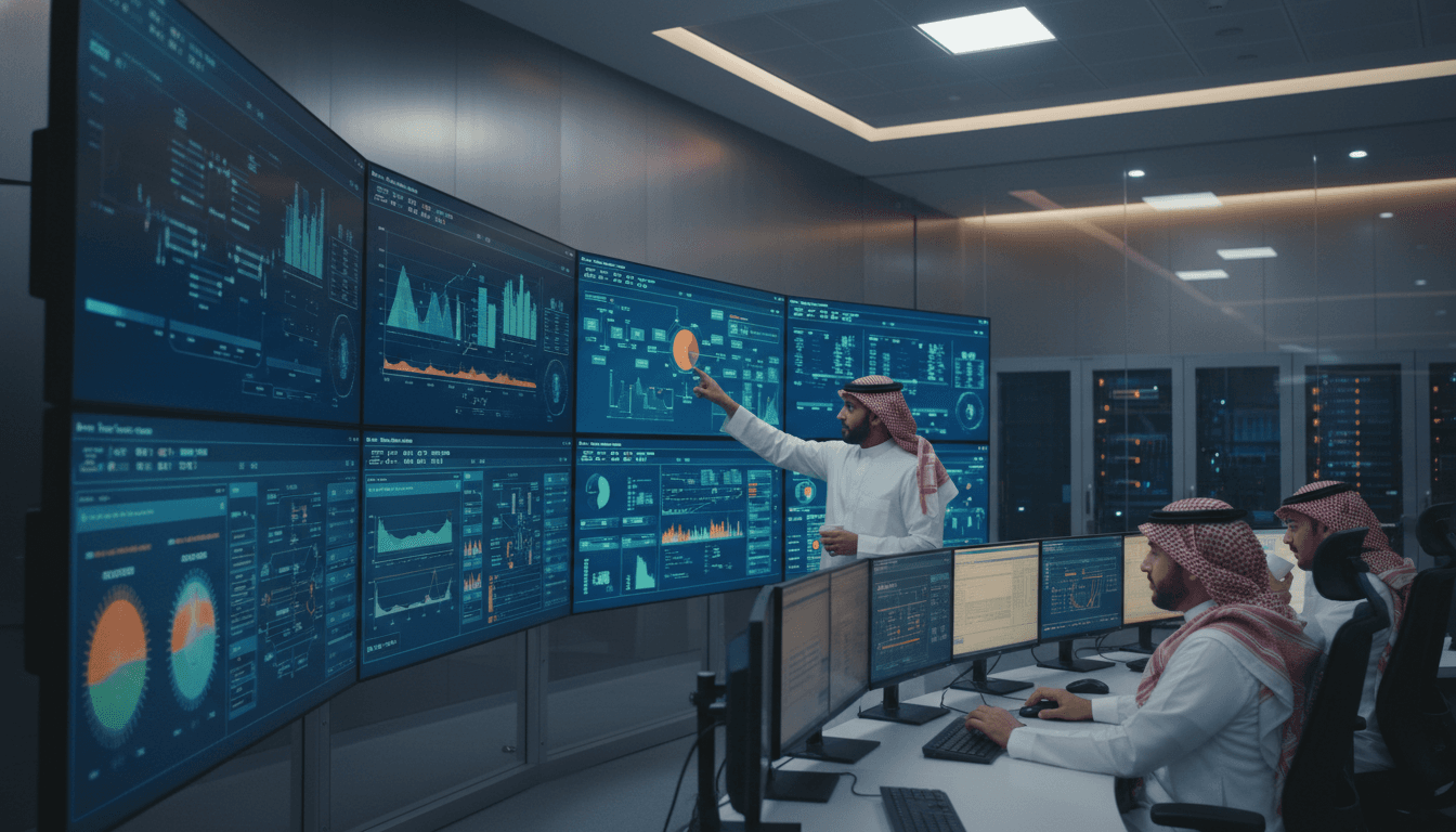 Featured image for الذكاء الاصطناعي في طاقة السعودية: من البيانات إلى القرار