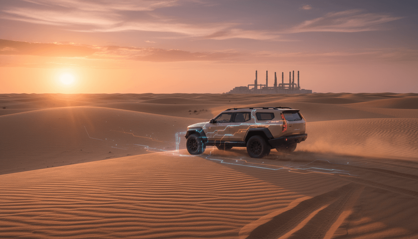 Featured image for الذكاء الاصطناعي وGolden REEV: كفاءة طاقة تناسب صحراء السعودية