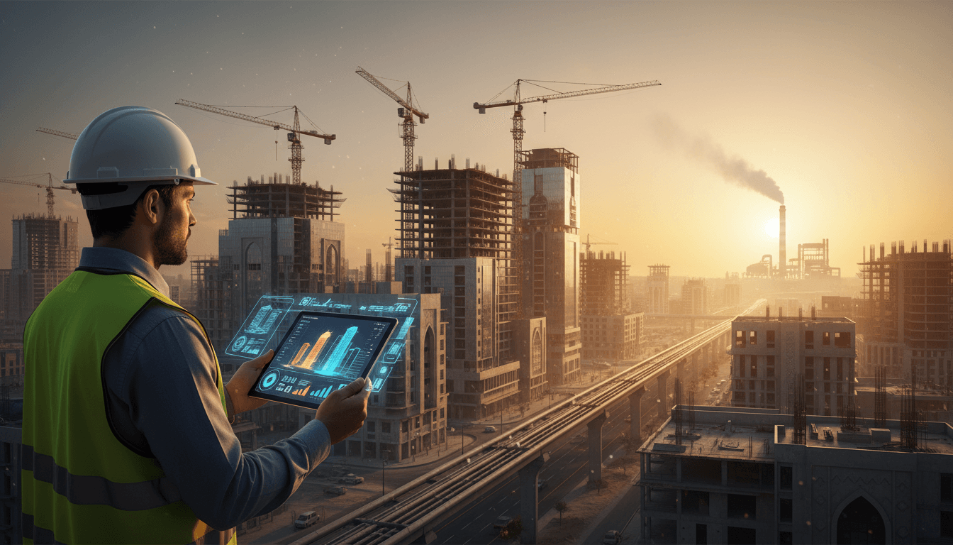 Featured image for الذكاء الاصطناعي يربط البناء والطاقة في السعودية