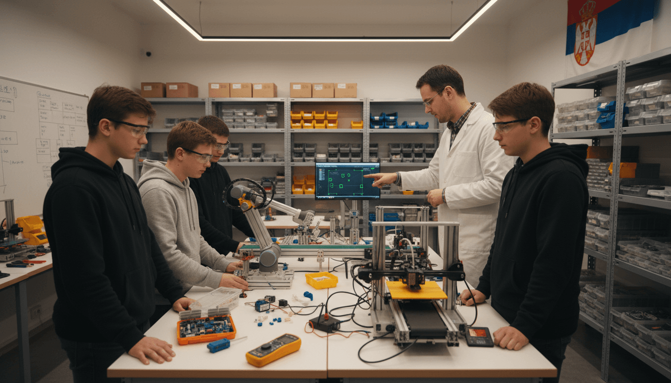 Featured image for Mejkers labovi: rasadnik AI kadrova za industriju Srbije