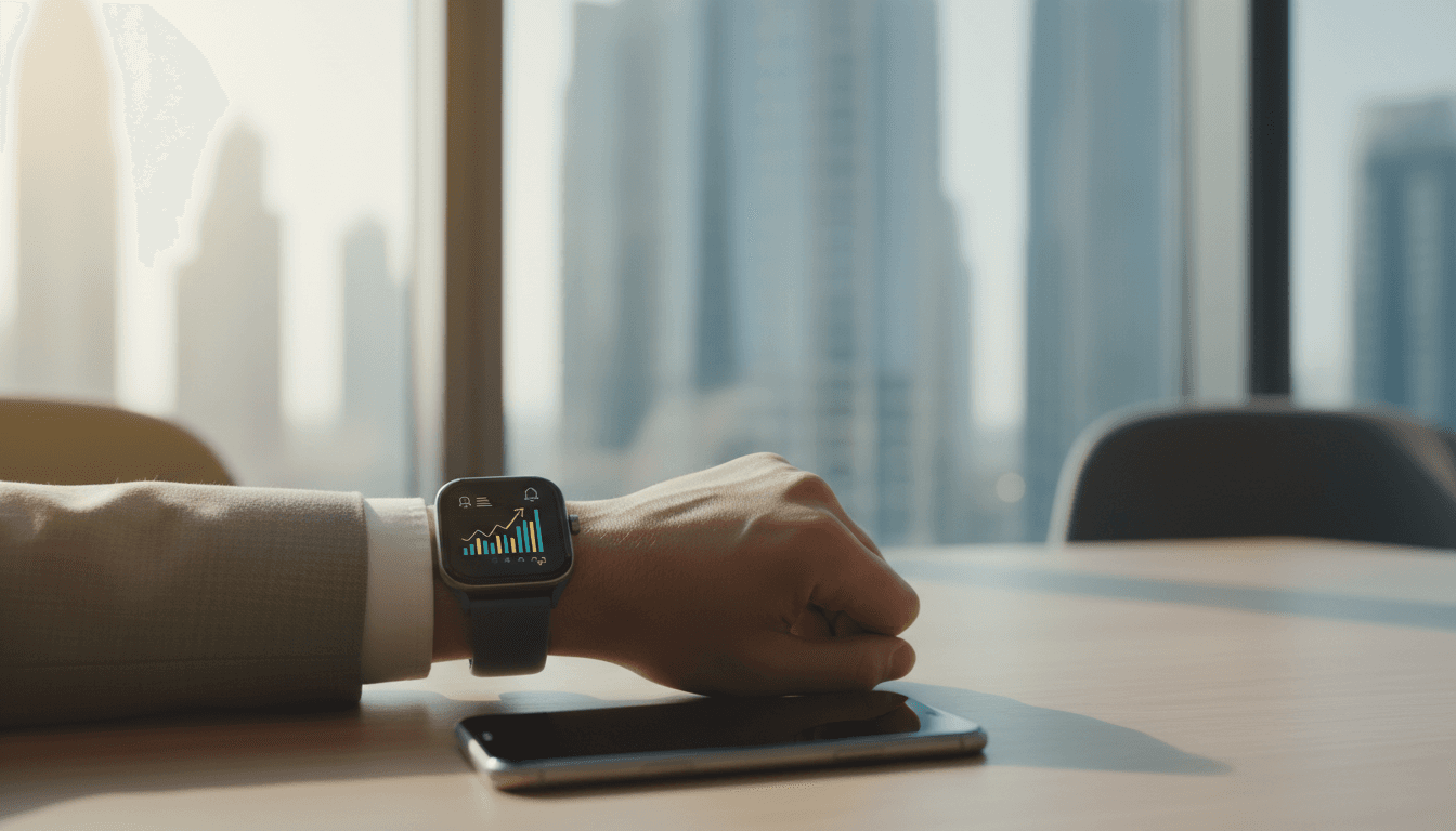 Featured image for التداول من المعصم: درس مهم لذكاء البحرين المالي