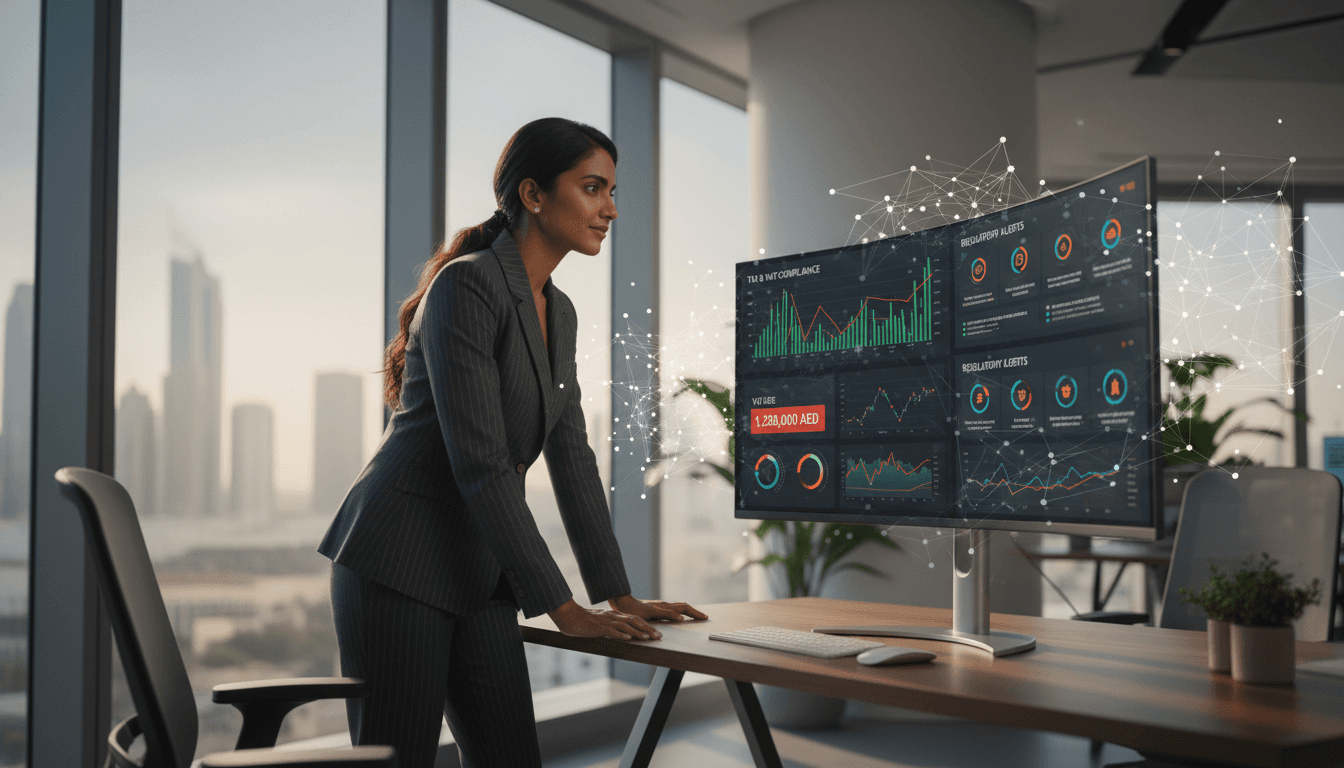 Featured image for الذكاء الاصطناعي والـVAT: امتثال أسرع وتقليل الغرامات