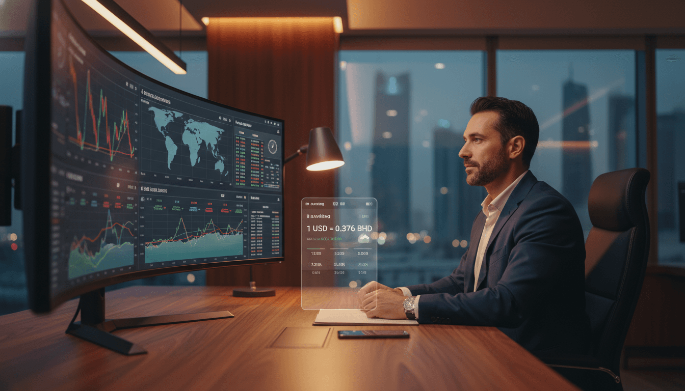 Featured image for ضعف الدولار في 2026: فرصة للذكاء الاصطناعي بالتمويل البحريني